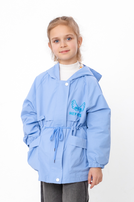 Вітровка-плащ для дівчинки